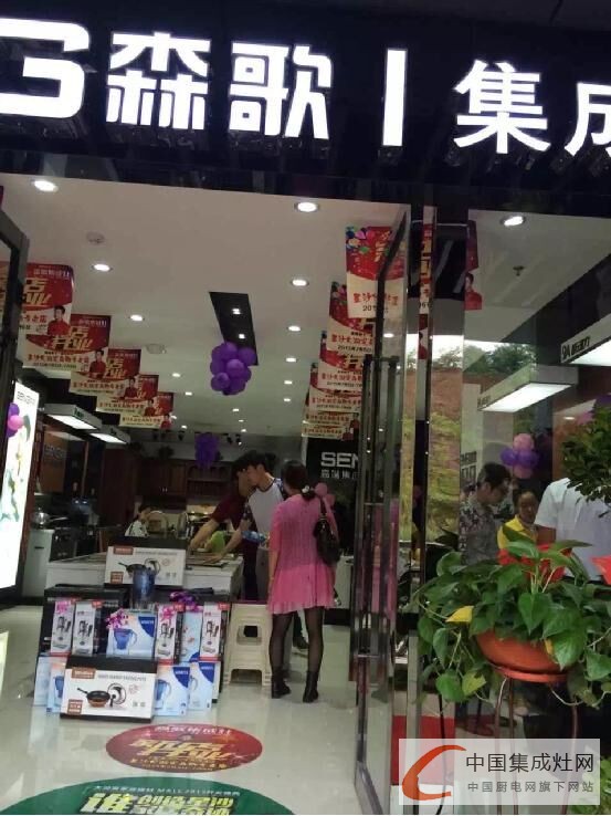 森歌集成灶湖南長沙專賣店盛大開業(yè)