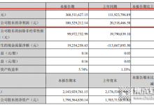 浙江美大2021Q1凈利潤1.01億 增長394.77%