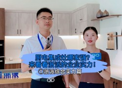 廚電集成灶哪家強？來看看浙派集成灶的企業(yè)實力！ (1822播放)