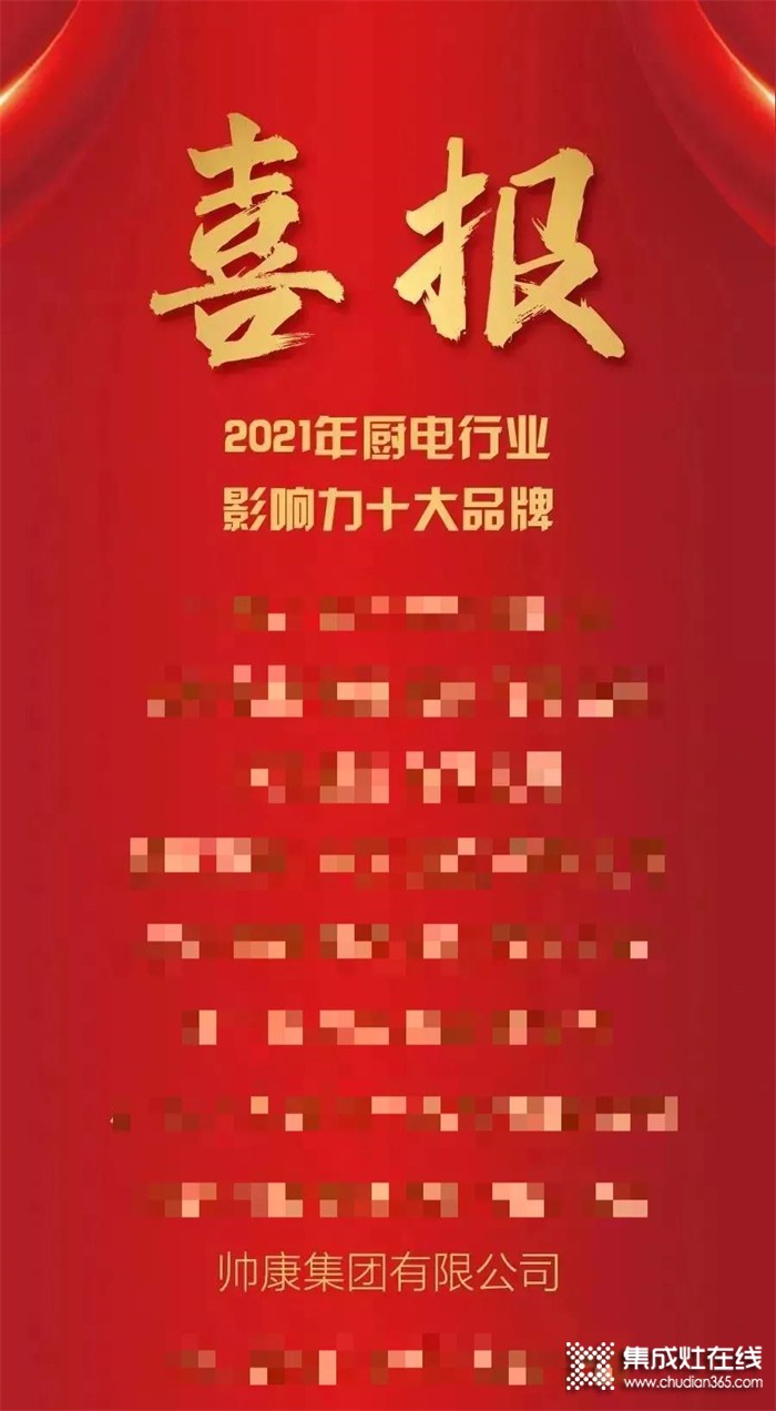 加油，堅持就是勝利！帥康集成廚房11月月報