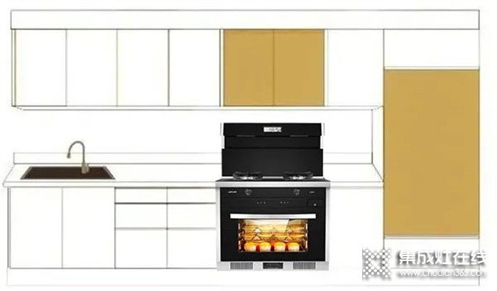 節(jié)省80%廚電，萊普蒸烤消一體集成灶到底有多省空間？