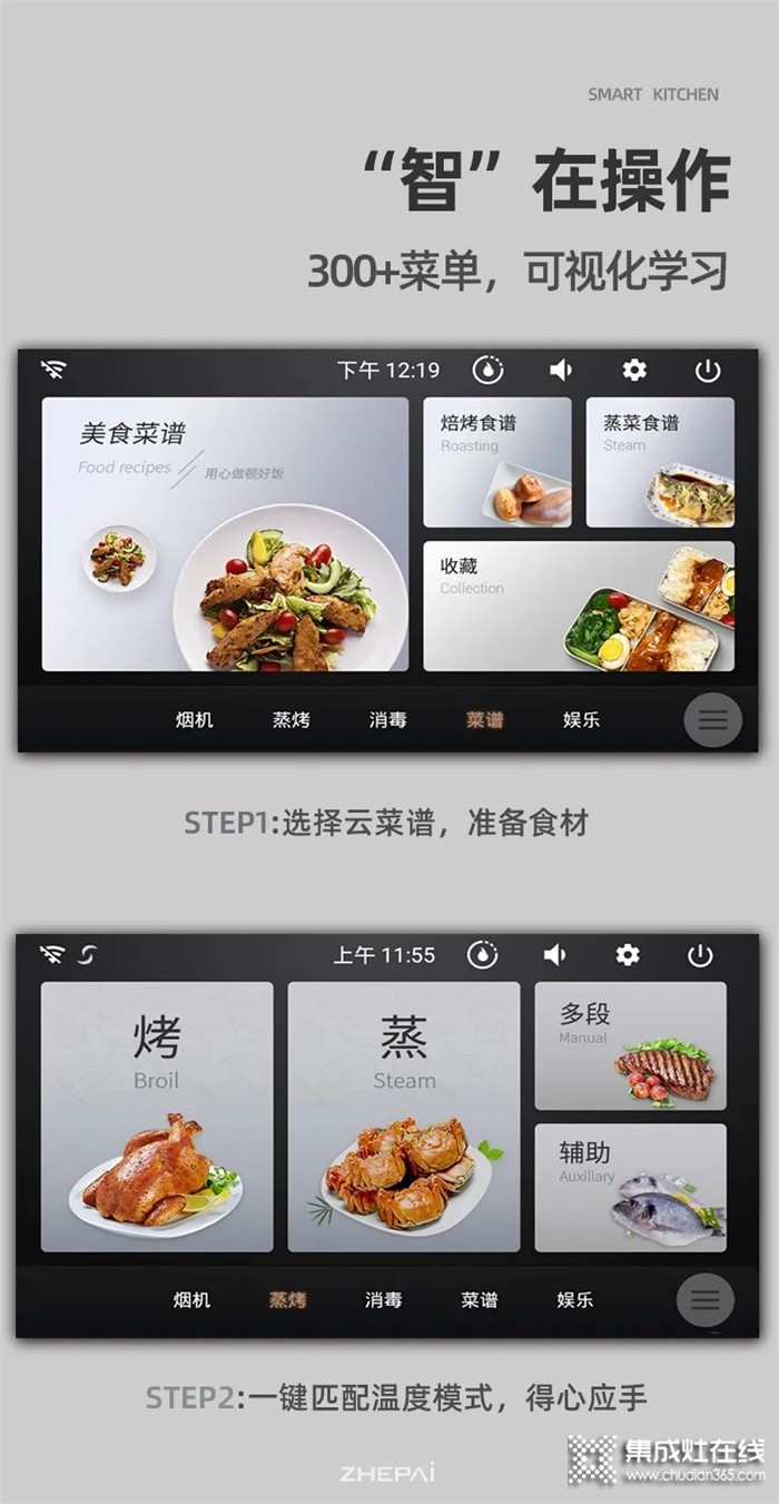 ZHEPAI浙派集成灶丨集成灶中的一屋二人三餐四季