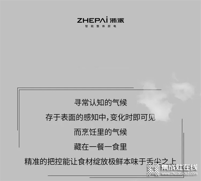 ZHEPAI浙派 BLUE SHADOWS 天翼系列集成灶，愿你往后“食”日，美食常駐